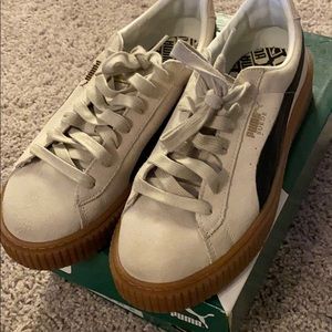 Puma suede shoes